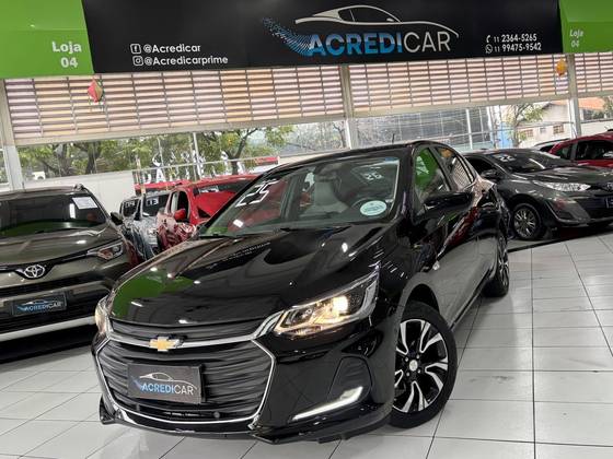 CHEVROLET ONIX 1.0 TURBO FLEX PLUS PREMIER AUTOMÁTICO CHEVROLET ONIX 1.0 TURBO FLEX PLUS PREMIER AUTOMÁTICO
